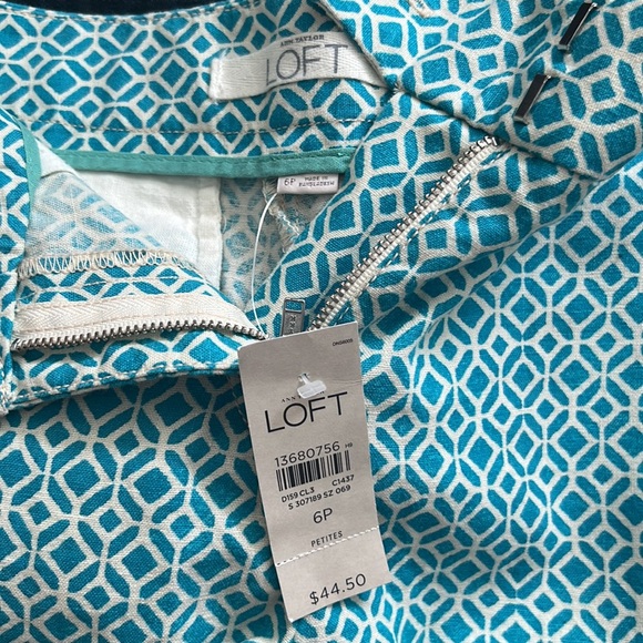 LOFT Geometric Pattern Shorts - Picture 4 of 7